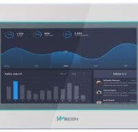 จอทัชสกรีน Wecon New Style 7 inch HMI โมเดล PI3070i