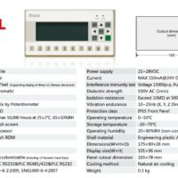 จอทัชสกรีน Kinco โมเดล MD214L MD200 Series HMI