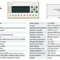 จอทัชสกรีน Kinco โมเดล MD304L MD300 Series HMI