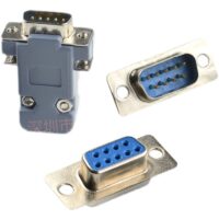 ชุดหัวประกอบ DB-9 DB9 RS232  DB9 female + shell
