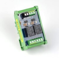 Relay Module Optocoupler Isolation trigger signal  (3.3V-5V) Supply voltage 24VDC 2 ช่อง