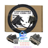 Connection data cable GT01-C30R4-25P ยาว 3 เมตร