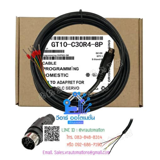 Connection data cable GT10-C30R4-8P ยาว 3 เมตร