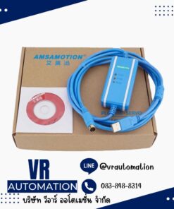 สายดาวน์โหลด USB-WECON สีดำ (3 เมตร) ชิป FTDI แท้ + แยกสัญญาณ สำหรับ PLC WECON LX1S / LX3V / LX3VP / LX3VE / LX3VM