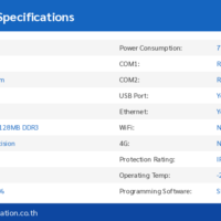 SK-102QS สเปคสินค้า Specification Table