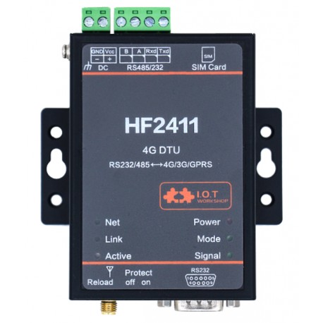 HF2411 Hi-Flying 4G Serial Server