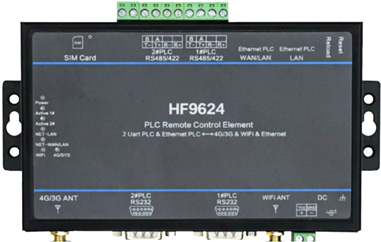 HF9624 Hi-Flying PLC IOT Gateway ภาพสินค้าจากผู้ผลิต