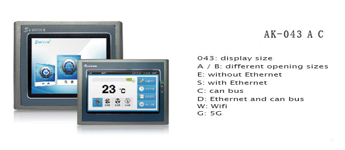 Samkoon AK HMI Naming Convention