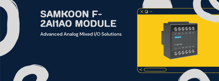 F-2AI1AO Samkoon Extension Module - Canva Hero | VR Automation