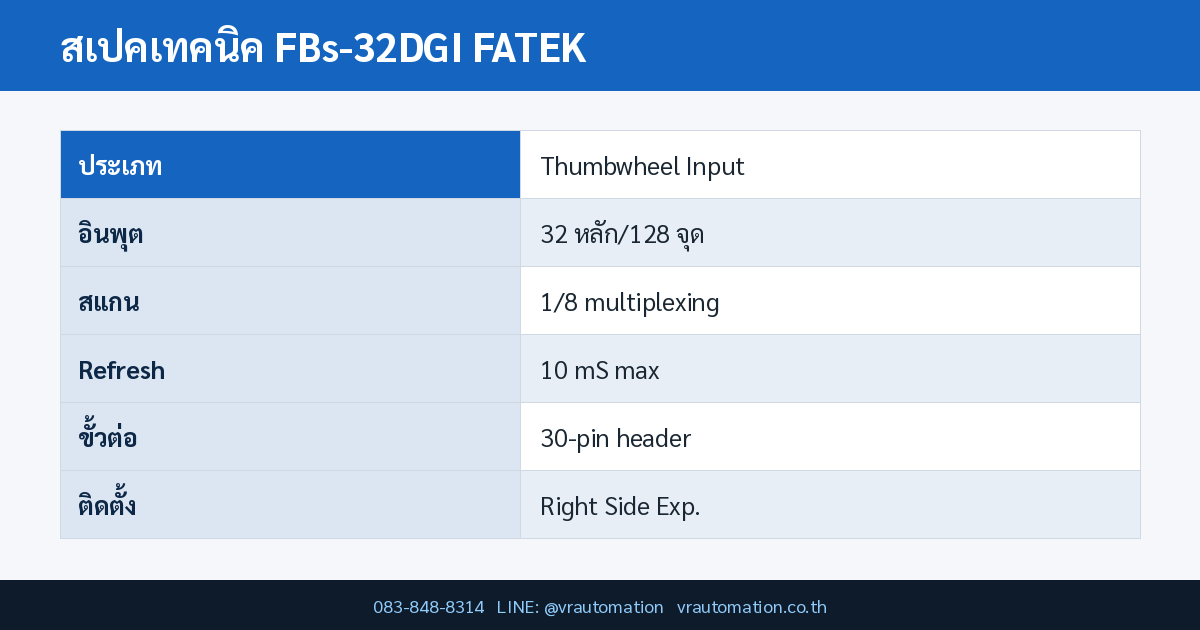 FBs-32DGI FATEK