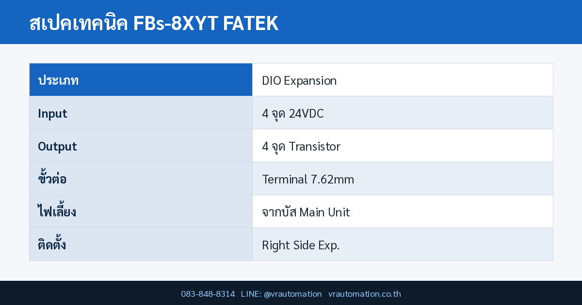FBs-8XYT FATEK