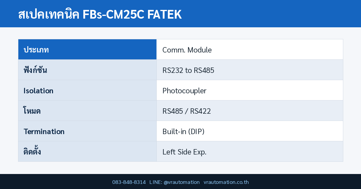 FBs-CM25C FATEK