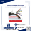 สายสัญญาณหุ้มชีลด์ 25 core 24AWG signal (เทียบเคียง) - VR Automation