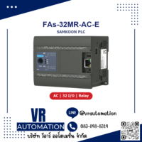 SAMKOON FAs-32MR-AC-E PLC AC 32 I/O รีเลย์ - VR Automation