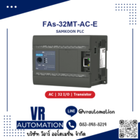 SAMKOON FAs-32MT-AC-E PLC AC 32 I/O ทรานซิสเตอร์ - VR Automation