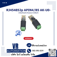 RJ454852p APIN4/B5 AK-U0-RJ45-TB2P