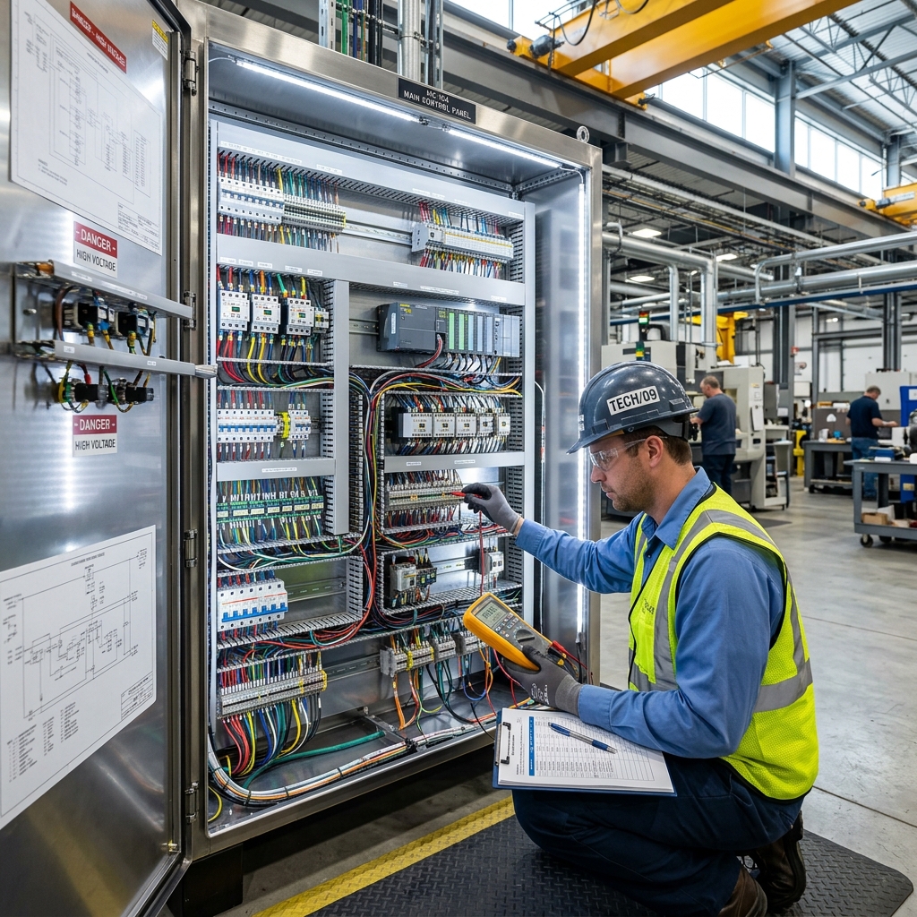 Electrical Control Panel Maintenance