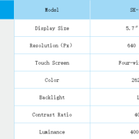 จอ HMI ทัชสกรีน Samkoon SK-057FE — 5.7 นิ้ว หน้าจอสัมผัสงานอุตสาหกรรม รองรับ PLC หลายยี่ห้อ - Image 4