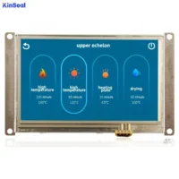 จอ HMI KinSeal 4.3 นิ้ว Serial TTL ตั้งค่าได้ รุ่น ASTGE043W023