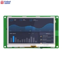 จอ HMI KinSeal 5 นิ้ว Serial Port Touch Screen (ตัวถังสแตนเลส)