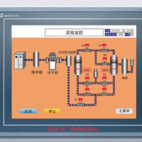 จอ HMI ทัชสกรีน Samkoon SK-121FE — 12.1 นิ้ว 1280×800 หน้าจอสัมผัสงานอุตสาหกรรม รองรับ PLC หลายยี่ห้อ - Image 4