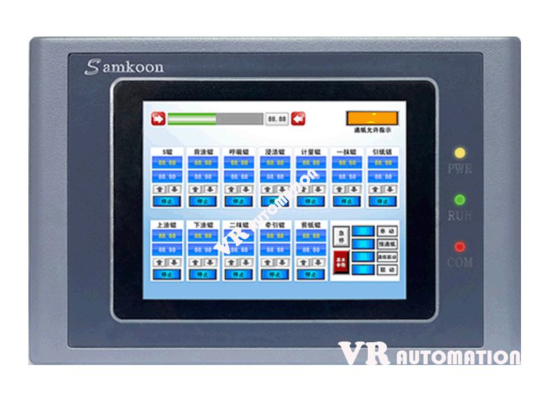 จอ HMI ทัชสกรีน Samkoon SK-104FS — 10.4 นิ้ว หน้าจอสัมผัสงานอุตสาหกรรม รองรับ PLC หลายยี่ห้อ