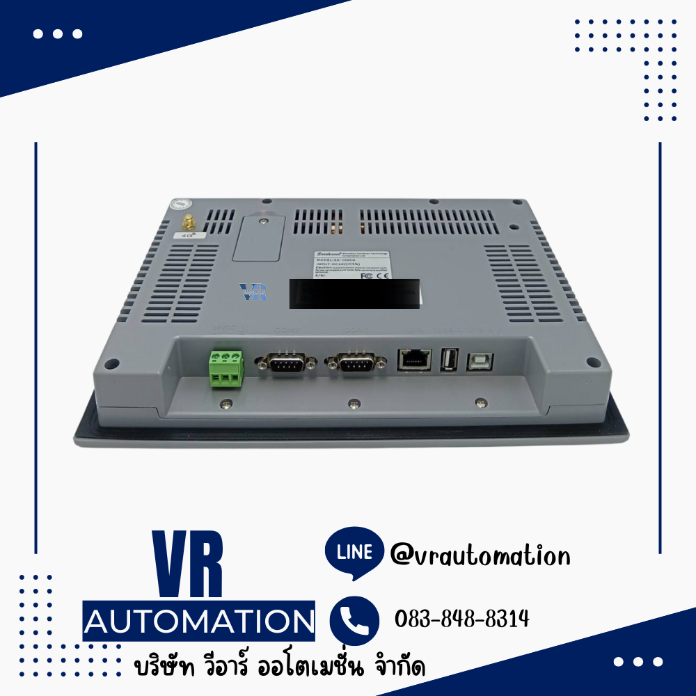 จอ HMI ทัชสกรีน Samkoon SK-102CG — 10.2 นิ้ว 1024×600 หน้าจอสัมผัสงานอุตสาหกรรม รองรับ PLC หลายยี่ห้อ - Image 2