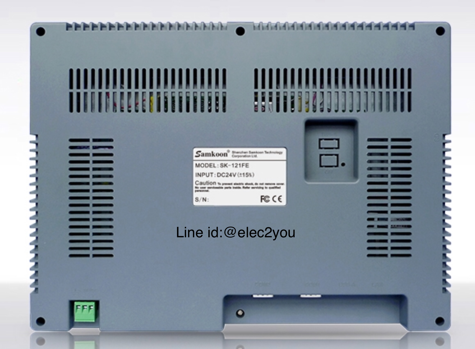 จอ HMI ทัชสกรีน Samkoon SK-121FE — 12.1 นิ้ว 1280×800 หน้าจอสัมผัสงานอุตสาหกรรม รองรับ PLC หลายยี่ห้อ - Image 5