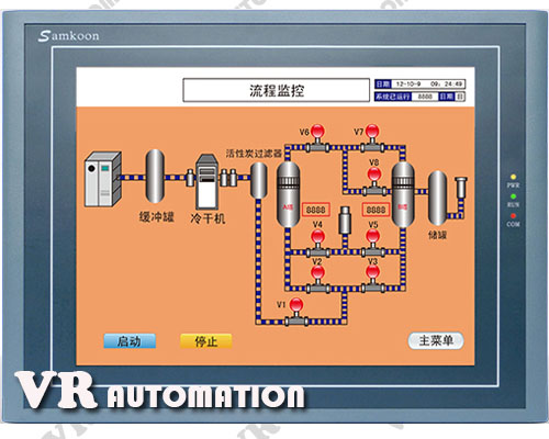 จอ HMI ทัชสกรีน Samkoon SK-121FS — 12.1 นิ้ว 1280×800 หน้าจอสัมผัสงานอุตสาหกรรม รองรับ PLC หลายยี่ห้อ - Image 5