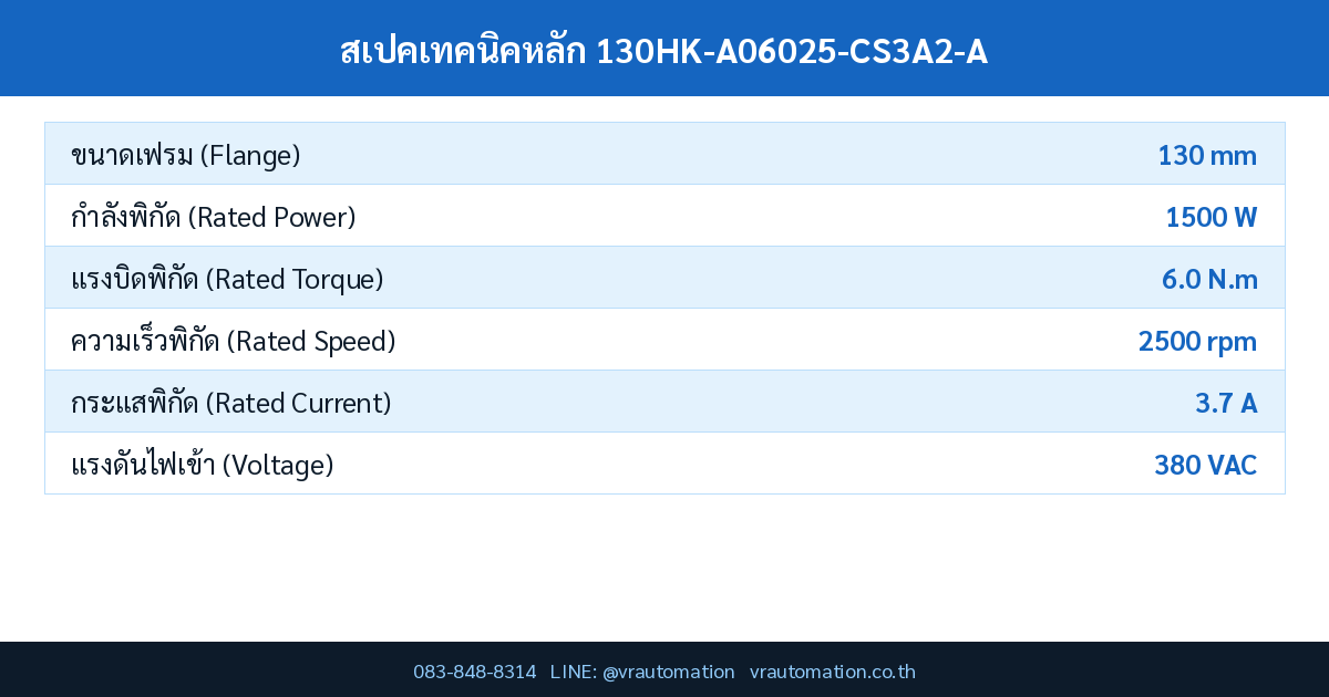 สเปค 130HK-A06025-CS3A2-A Samkoon