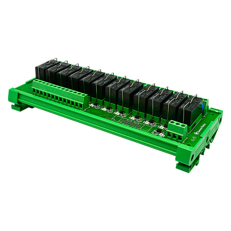 SANWO TKG2R-1E-K1224 รีเลย์โมดูล Relay Control Module 12 ช่อง 12V/24V DC สำหรับ PLC