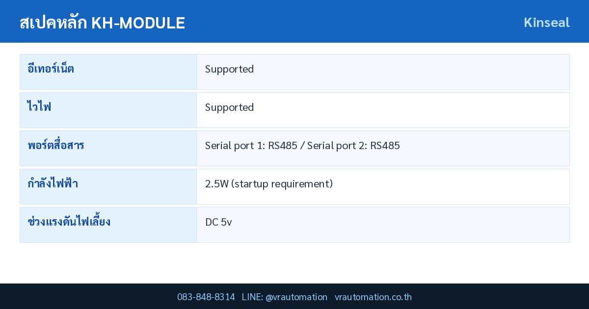 KH-MODULE Kinseal IoT Control Module