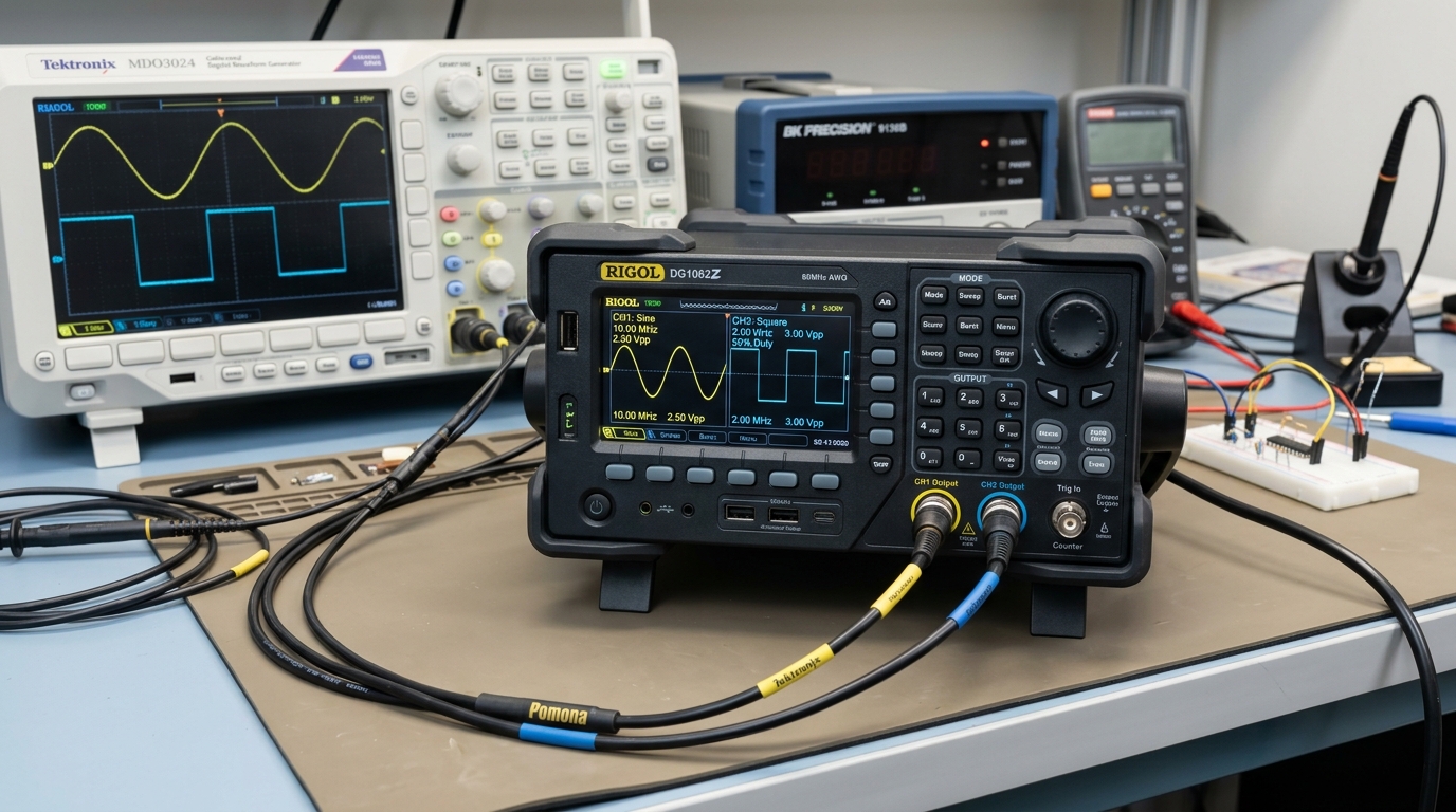 เครื่องกำเนิดสัญญาณ AWG Arbitrary Waveform Generator