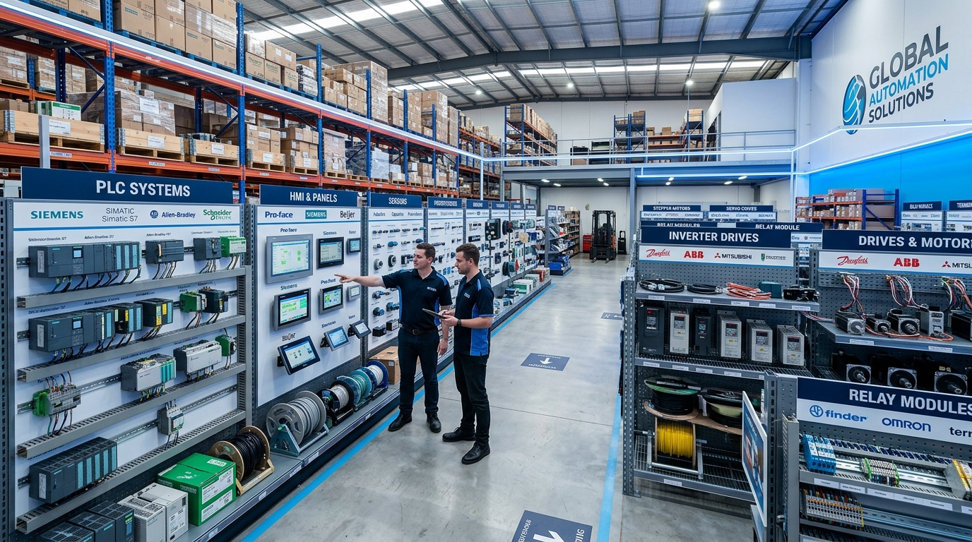จำหน่ายอุปกรณ์ไฟฟ้าอุตสาหกรรม PLC HMI เซ็นเซอร์ VR Automation