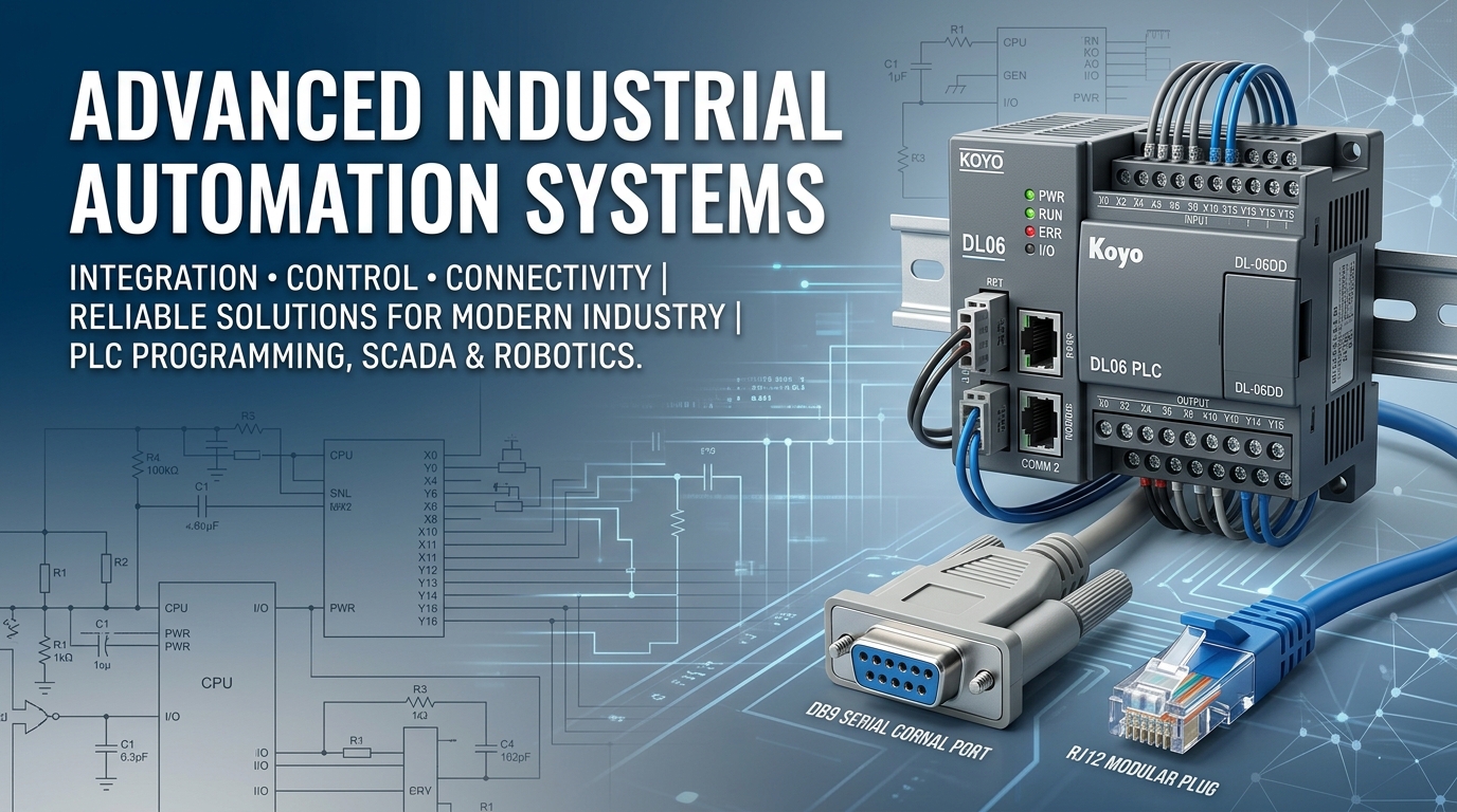 วิธีทำสายโปรแกรม Koyo PLC DirectLOGIC CLICK Wiring Diagram - VR Automation
