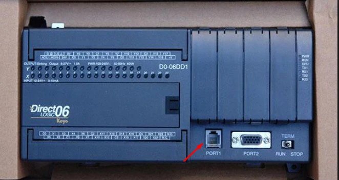 สายโปรแกรม PLC Koyo DirectLOGIC Wiring Overview