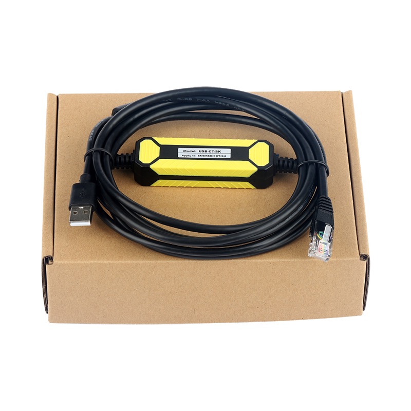 AMSAMOTION USB-CT/SK | สายดีบัก/โปรแกรมอินเวอร์เตอร์ Emerson CT/SK/SP/MP (VFD Debug Cable) | PD-5115